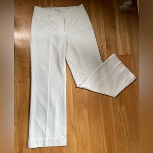White House Black Market Off White Women's Trousers